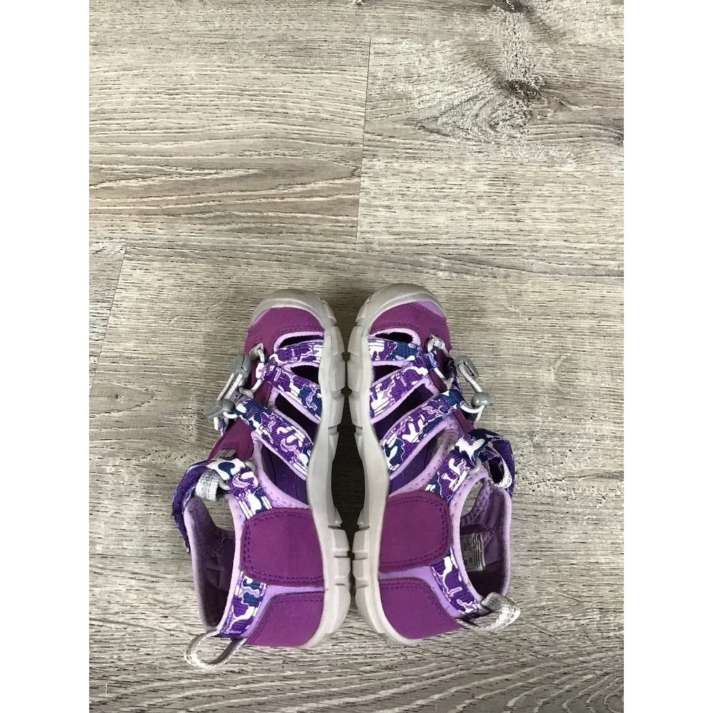 KEEN SEACAMP II CNX Girls Sandals Size 12 Youth Kids Water Shoes #1026317